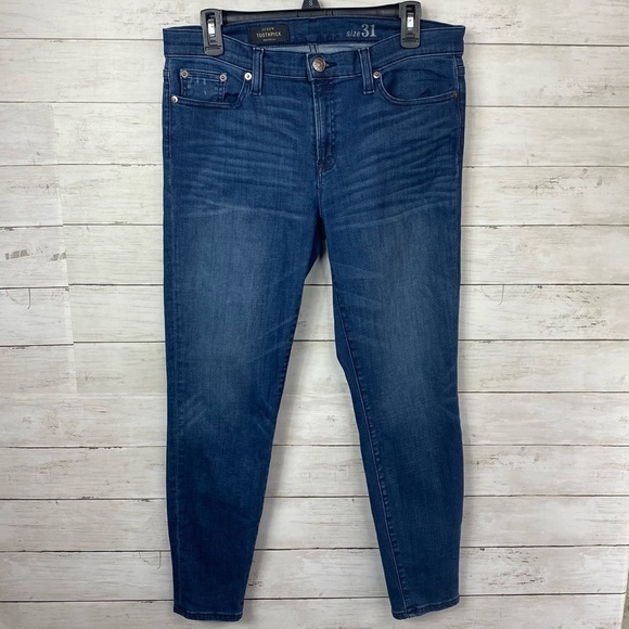J. Crew Toothpick Dark Wash Jeans